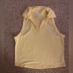Livi by Olivia Rae Yellow Tank Top